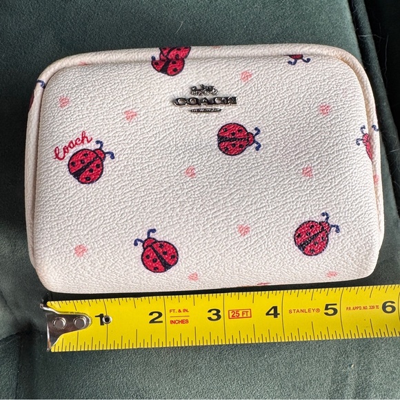 COACH | Ladybug Print Mini Cosmetic Pouch - Picture 9 of 10
